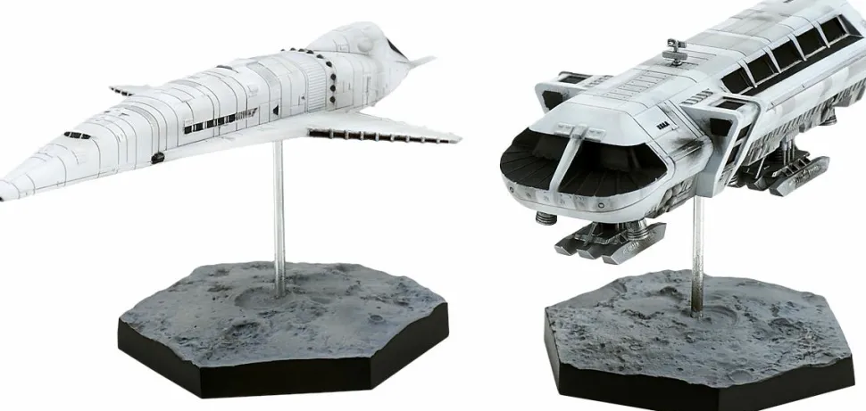 2001: A Space Odyssey - Orion III & Moon Rocket Bus 1/400 & 1/150 Scale Replica Model 2-Pack
