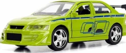 2 Fast 2 Furious - Brian’s 2002 Mitsubishi Lancer Evolution VII 1/32 Scale Metals Die-Cast Vehicle Replica