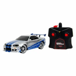 2 Fast 2 Furious - Brian’s 1999 Nissan Skyline GT-R (BNR34) 1/24th Scale R/C Remote Control Vehicle Replica