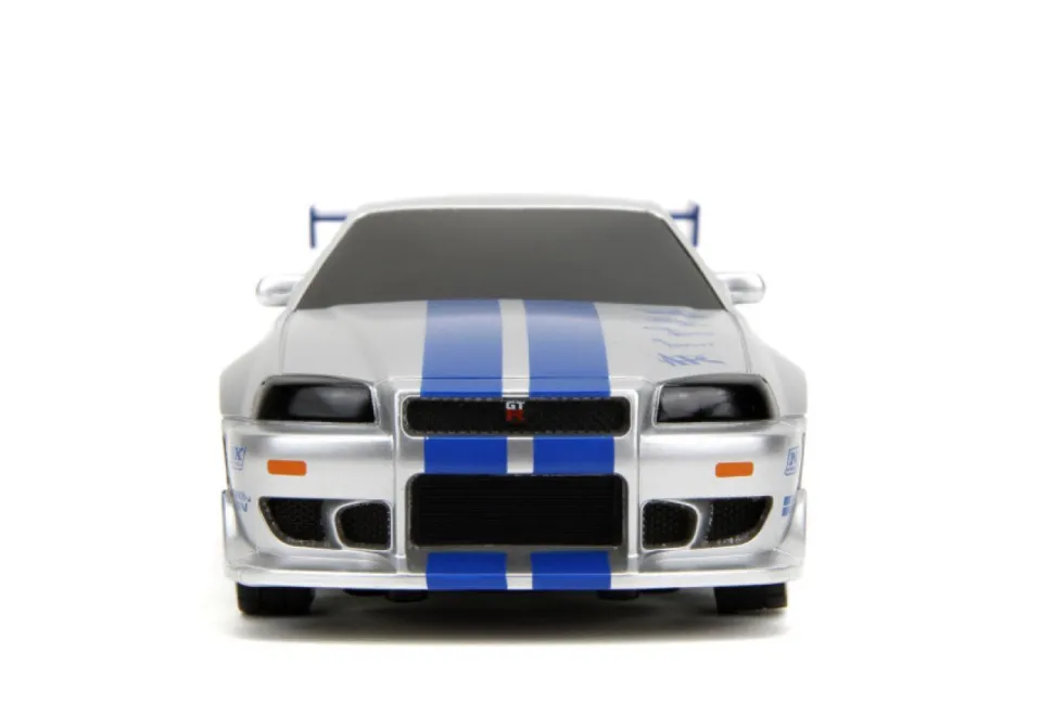 2 Fast 2 Furious - Brian’s 1999 Nissan Skyline GT-R (BNR34) 1/24th Scale R/C Remote Control Vehicle Replica