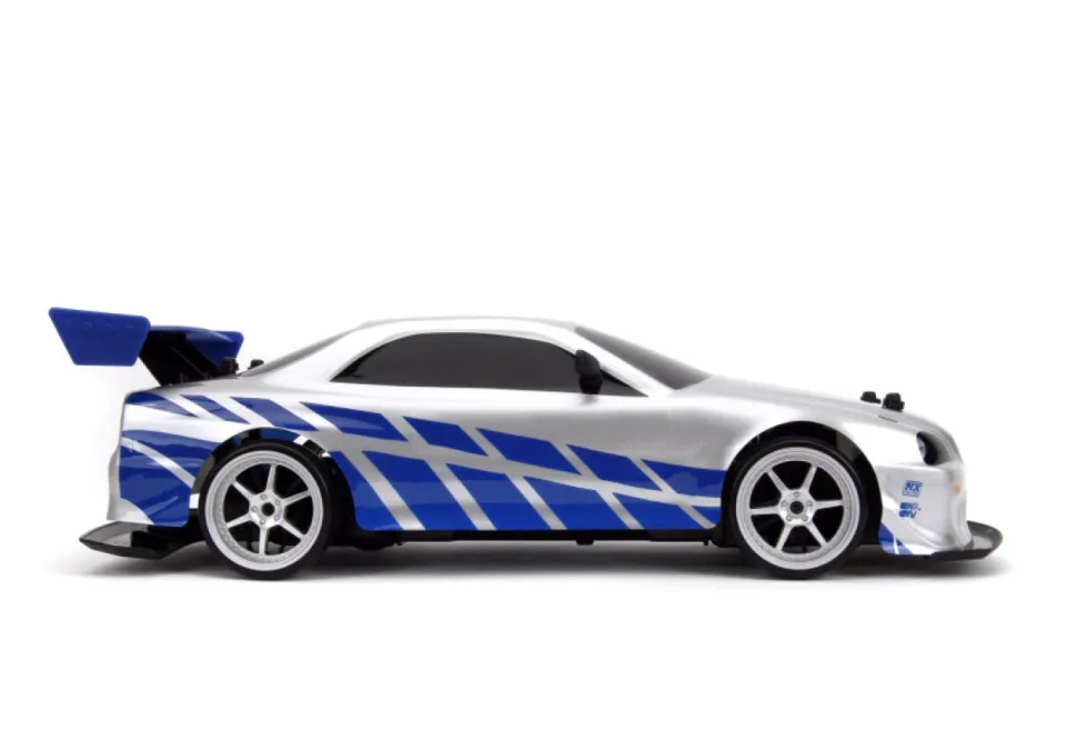 2 Fast 2 Furious - Brian’s 1999 Nissan Skyline GT-R (BNR34) Elite 1/10th Scale R/C Remote Control Vehicle Replica