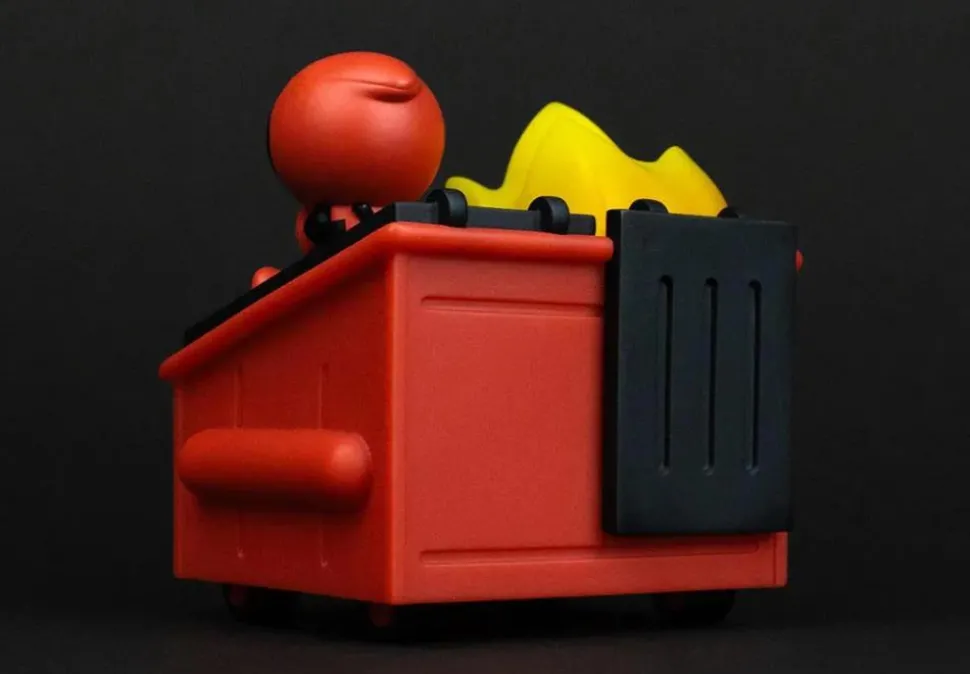 100% Soft - Deadpool Dumpster Fire 3" Vinyl Figure