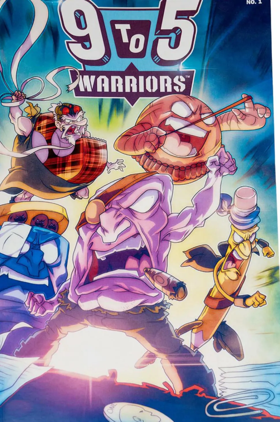 9 to 5 Warriors - Issue #1 The First Shift Single Issue Paperback Comic Book