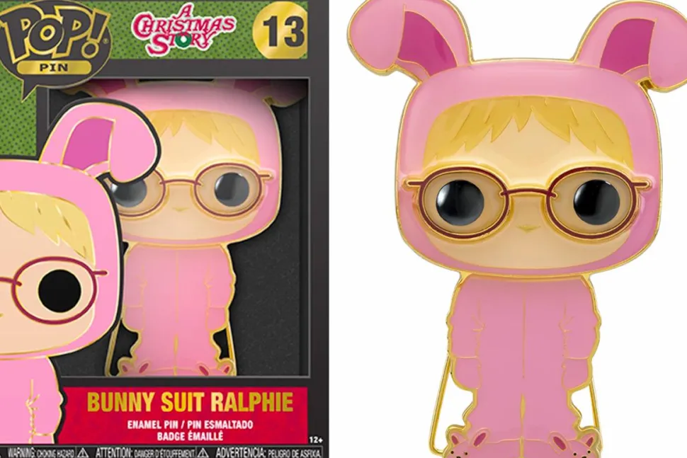 A Christmas Story - Bunny Suit Ralphie 4" Pop! Enamel Pin