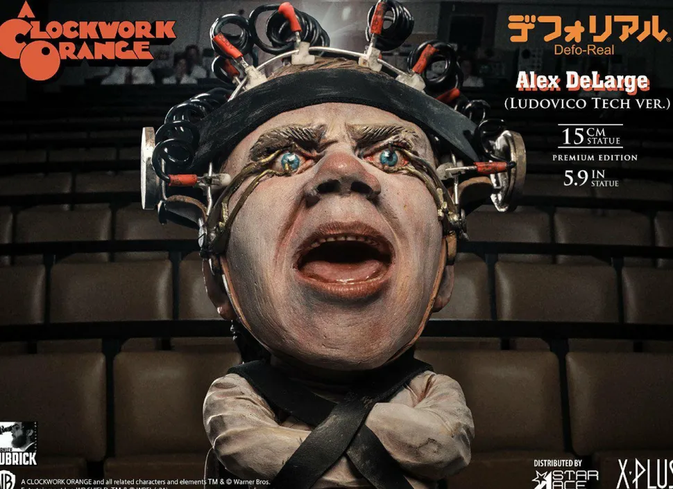 A Clockwork Orange - Alex DeLarge Ludovico Technique Defo-Real 6” Vinyl Statue