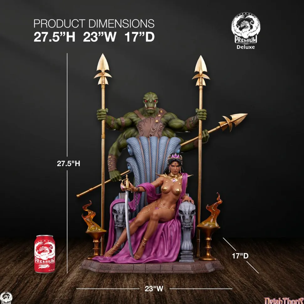 A Princess of Mars - Dejah Thoris Deluxe 1/4th Scale Statue
