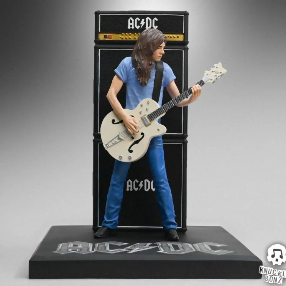 AC/DC - Angus & Malcolm Young Rock Iconz 1/9th Scale Statue (Set of 2)