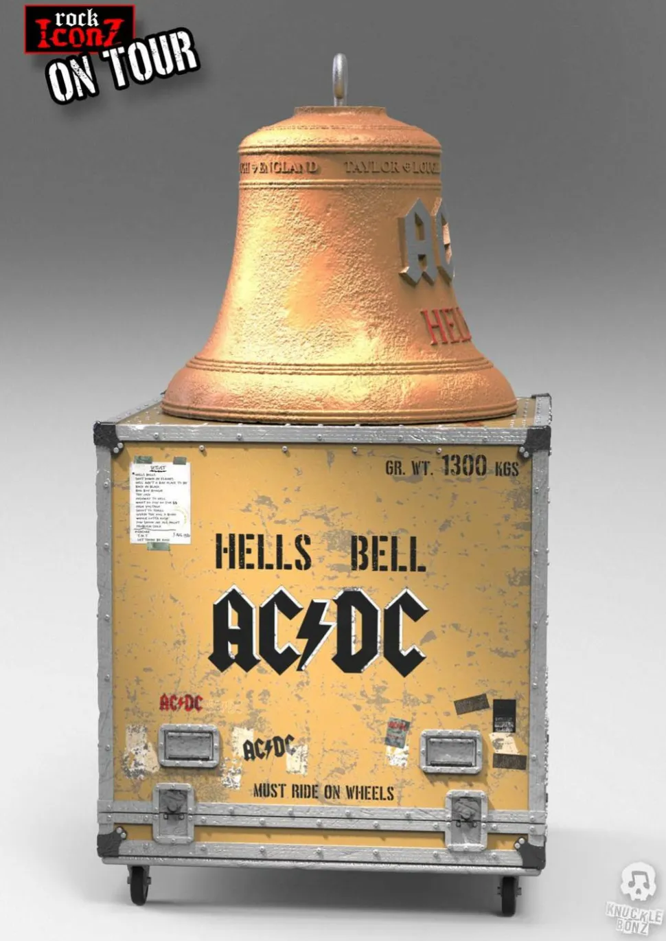 AC/DC - Hells Bells on Tour Scaled Replica