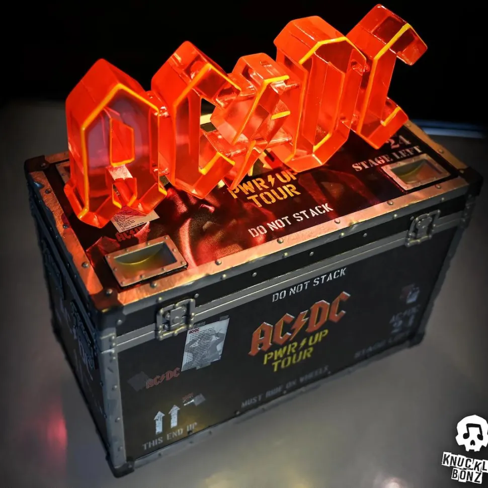 AC/DC - PWR Up Tour Road Case Rock Iconz 'On Tour' Statue