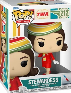 Ad Icons: Trans World Airlines (TWA) - Stewardess Pop! Vinyl Figure