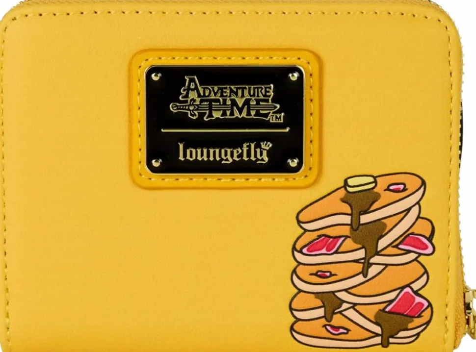 Adventure Time - Jake Cosplay 4" Faux Leather Zip-Around Wallet