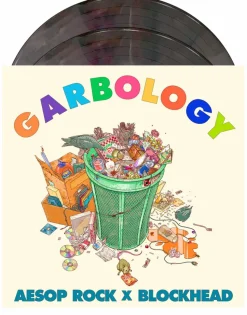 Aesop Rock x Blockhead - Garbology 2xLP Vinyl Record (Random Eco-Mix Coloured Vinyl)