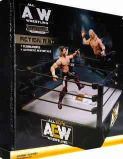 AEW: All Elite Wrestling - Medium Wrestling Ring Unrivaled Collection Action Figure Playset
