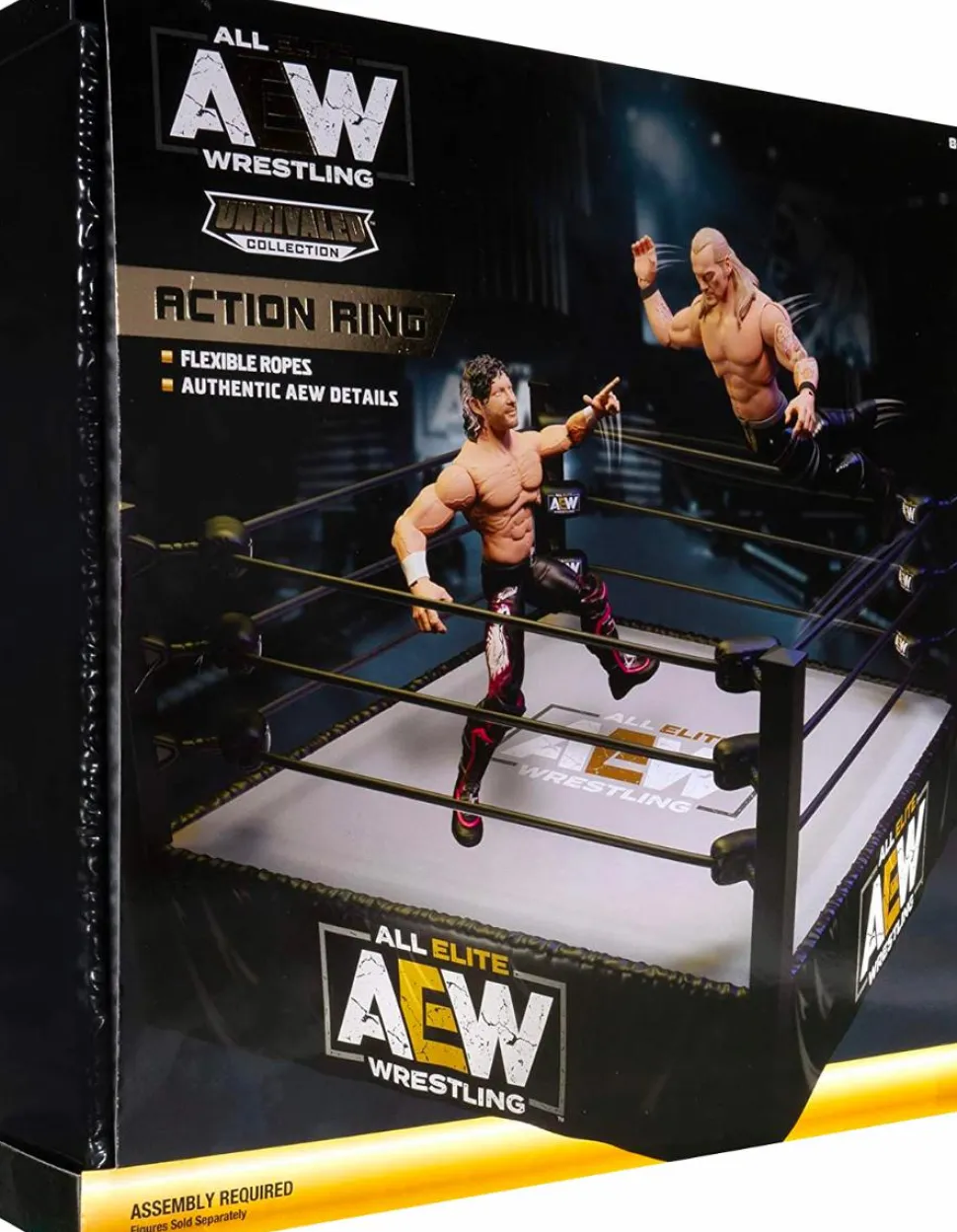AEW: All Elite Wrestling - Medium Wrestling Ring Unrivaled Collection Action Figure Playset