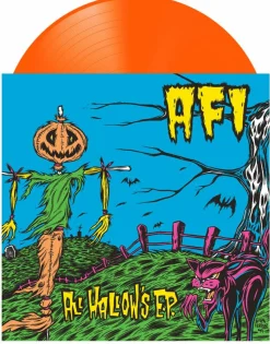 AFI - All Hallow's E.P. EP Vinyl Record (Orange Coloured Vinyl)