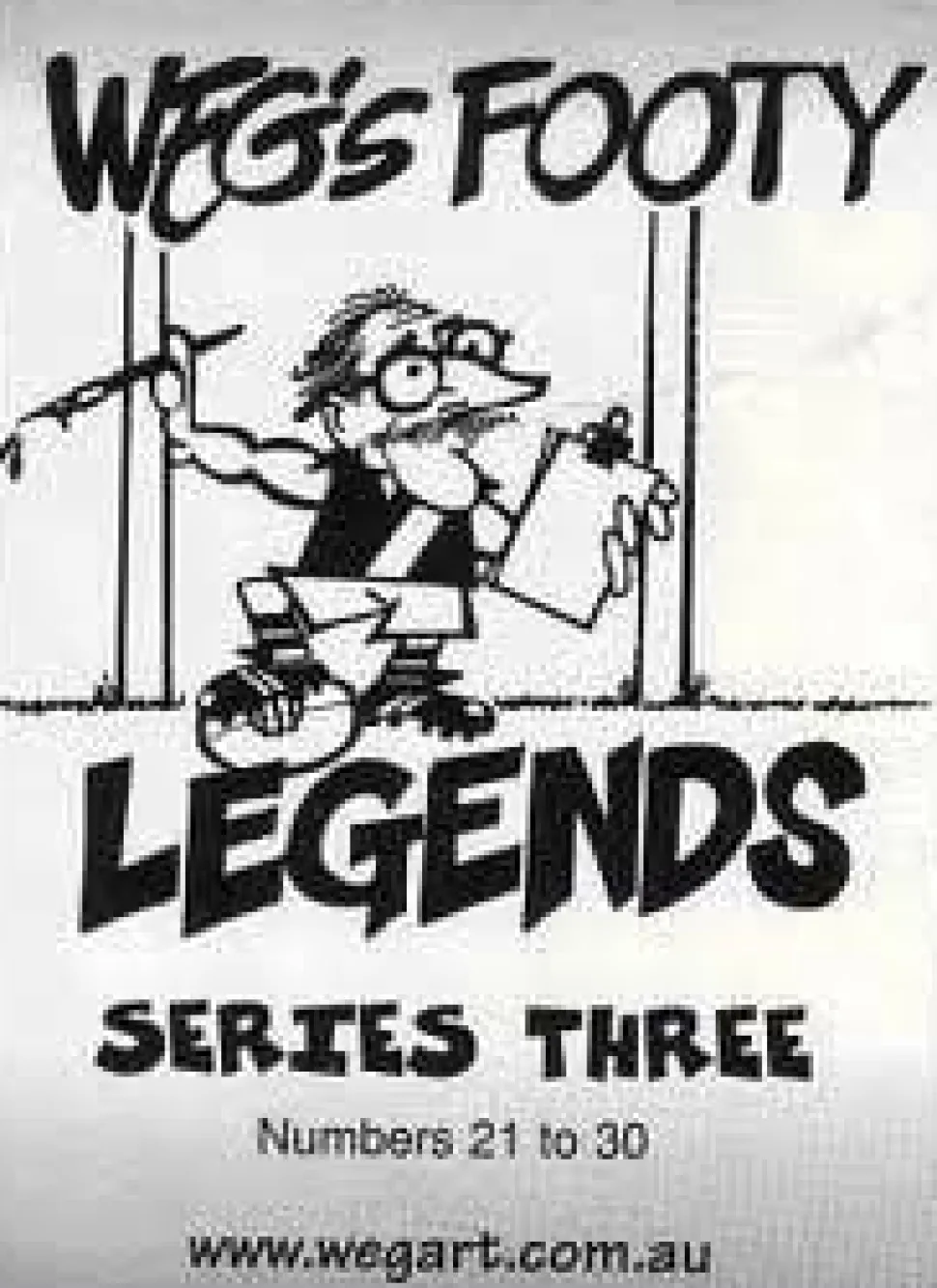 AFL - WEG Legends Series 3 AFL Card Set