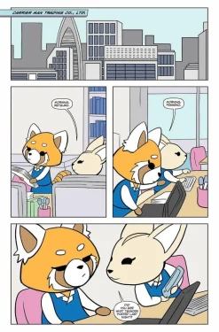 Aggretsuko - Meet Her World Hardcover Book