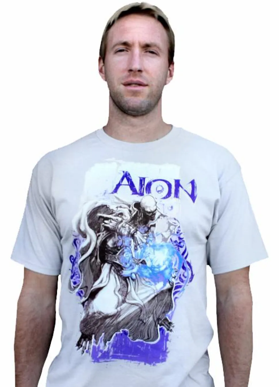 Aion - Lich Silver Male T-Shirt
