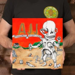 AJJ - Disposable Everything LP Vinyl Record (Purple Coloured Vinyl)