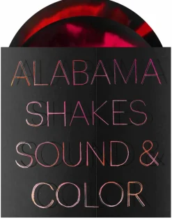 Alabama Shakes - Sound & Color Deluxe 2xLP Vinyl Record (Red / Black Splattered Vinyl)