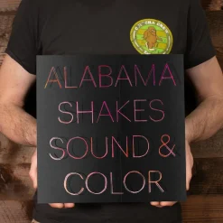 Alabama Shakes - Sound & Color Deluxe 2xLP Vinyl Record (Red / Black Splattered Vinyl)