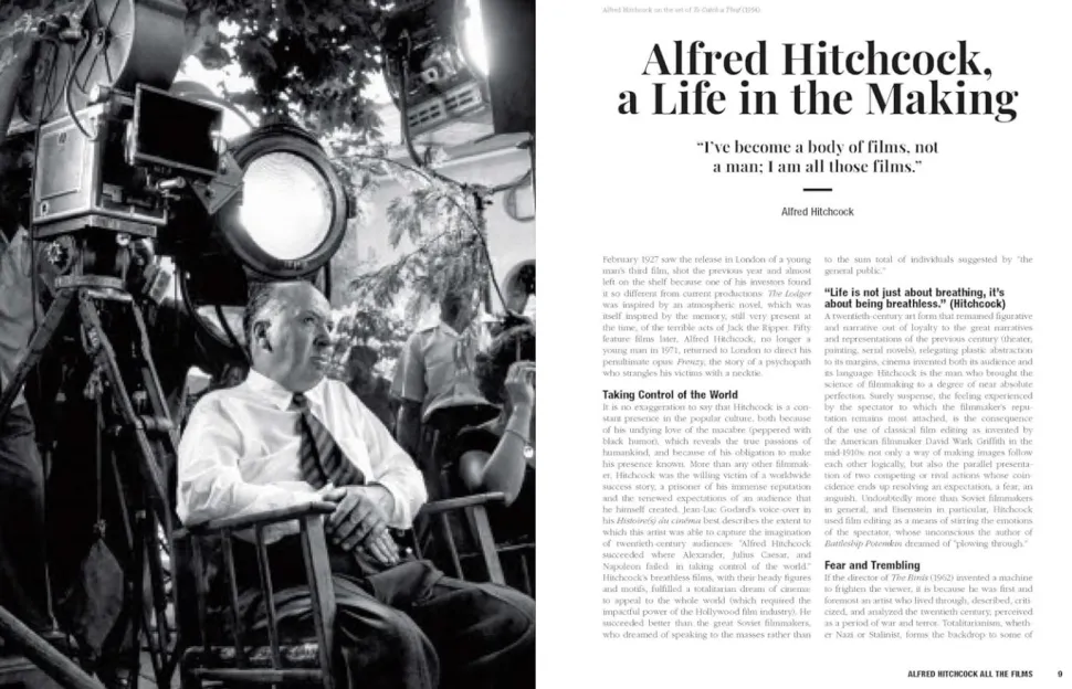 Alfred Hitchcock - All the Films: The Story Behind Every Movie, Episode, and Short Hardcover Book
