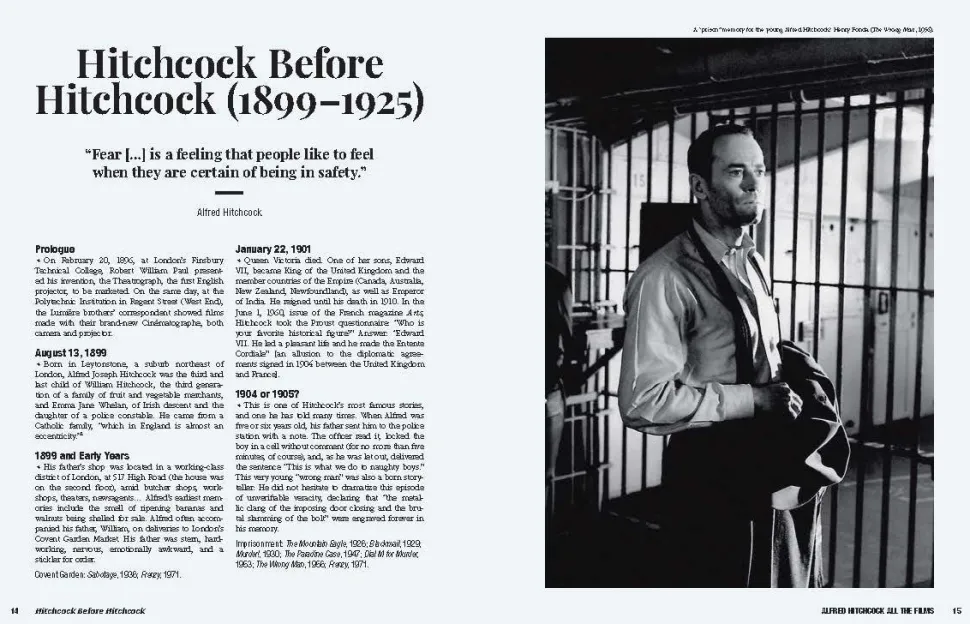 Alfred Hitchcock - All the Films: The Story Behind Every Movie, Episode, and Short Hardcover Book