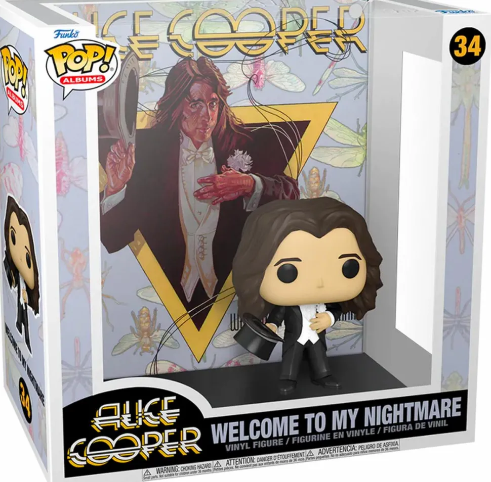 Alice Cooper - Welcome To My Nightmare Pop! Albums Vinyl Figure