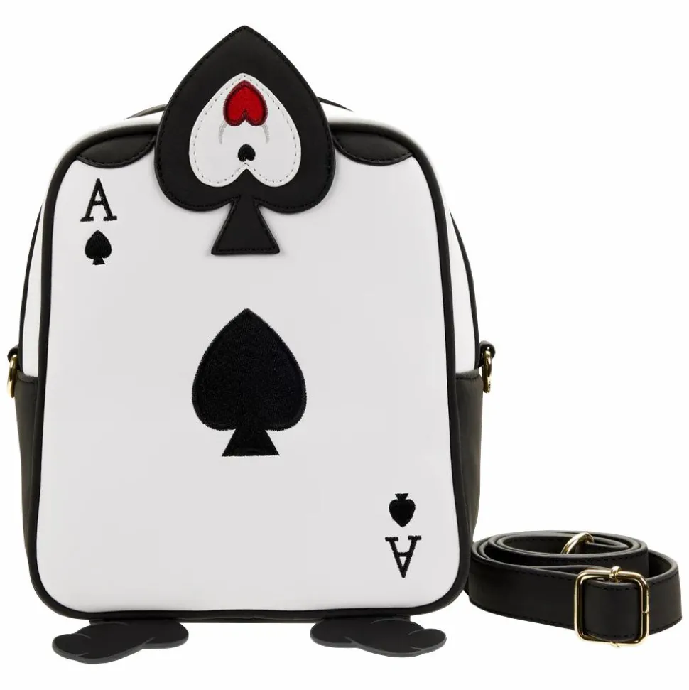 Alice in Wonderland (1951) - Ace of Spades 8” Faux Leather Crossbody Bag