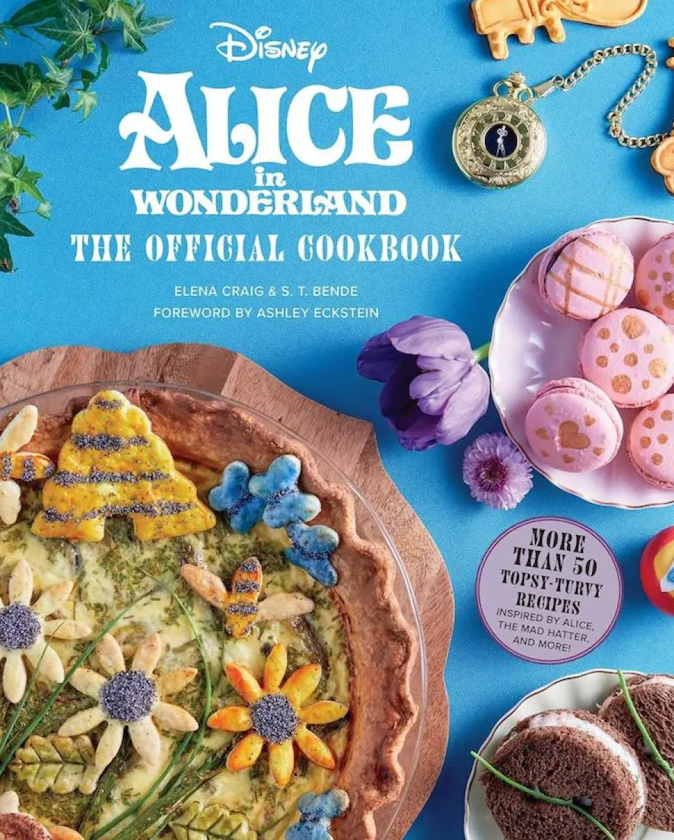 Alice in Wonderland (1951) - The Official Cookbook Hardcover Book