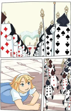 Alice in Wonderland - The Graphic Novel Hardcover Book