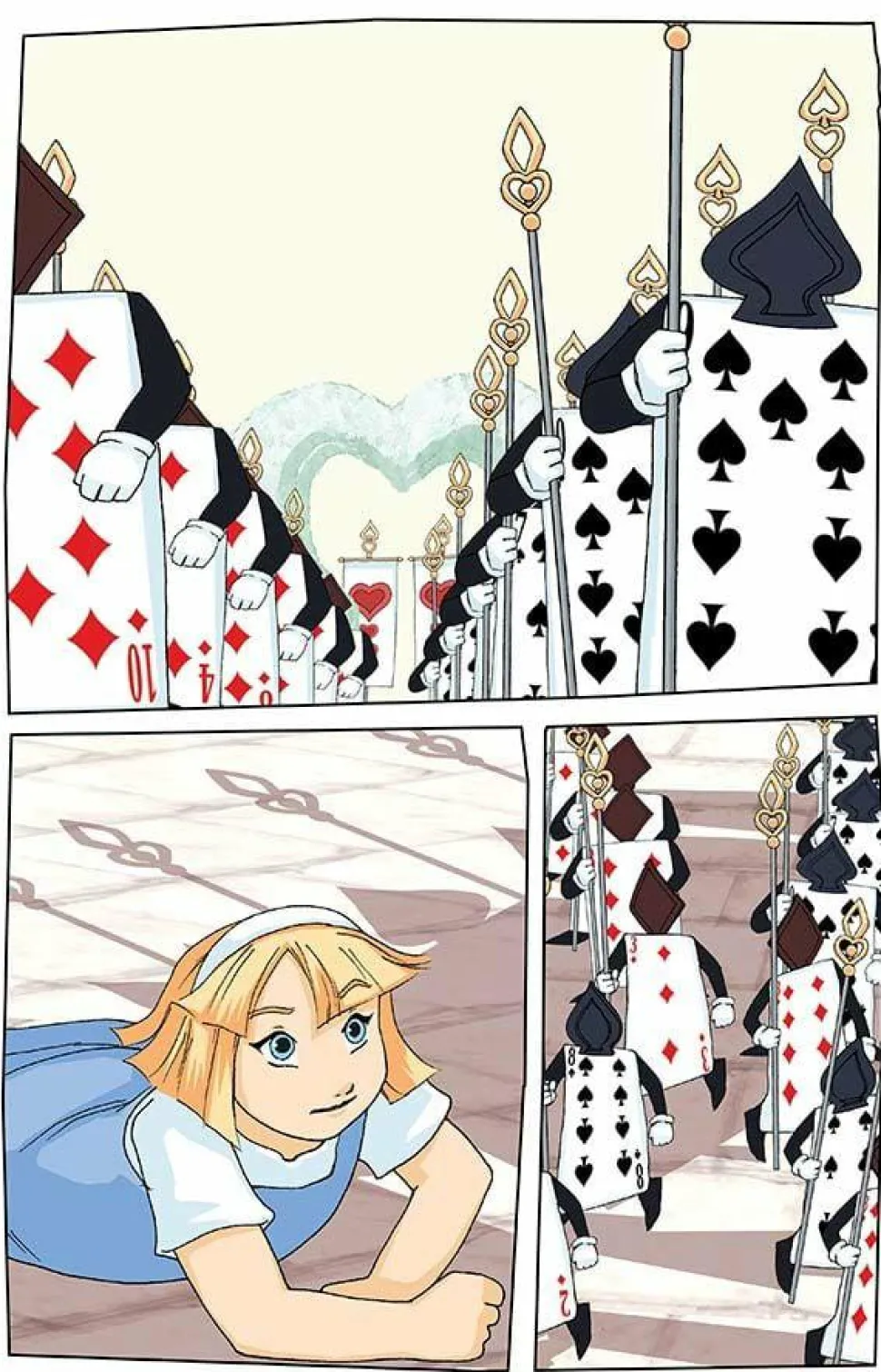 Alice in Wonderland - The Graphic Novel Hardcover Book