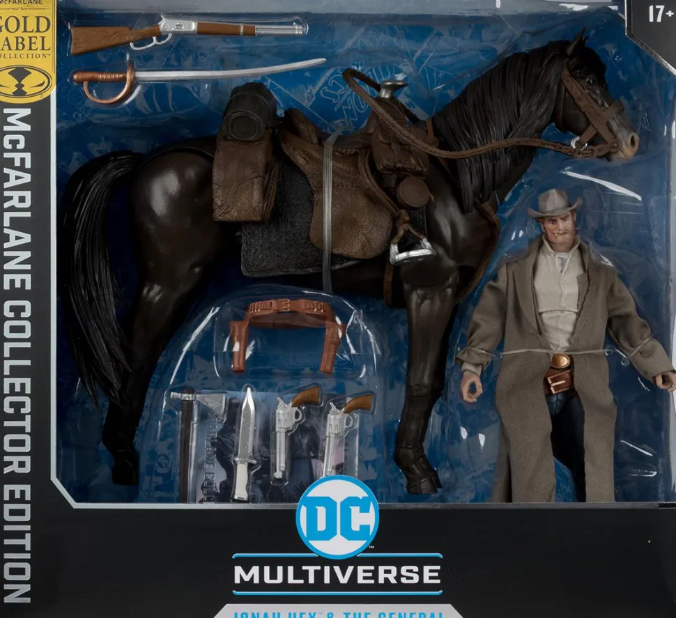 All-Star Western - Jonah Hex & The General DC Multiverse McFarlane Collector Edition Gold Label 7" Scale Action Figure 2-Pack