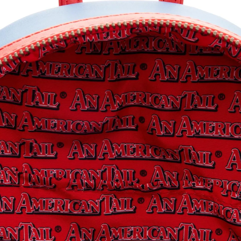 An American Tail - Fievel 10” Faux Leather Mini Backpack
