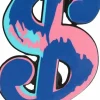 Andy Warhol - Dollar Sign Enamel Pin