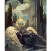 Angelarium - Raziel: Scholar of the Infinite Fine Art Print by Peter Mohrbacher
