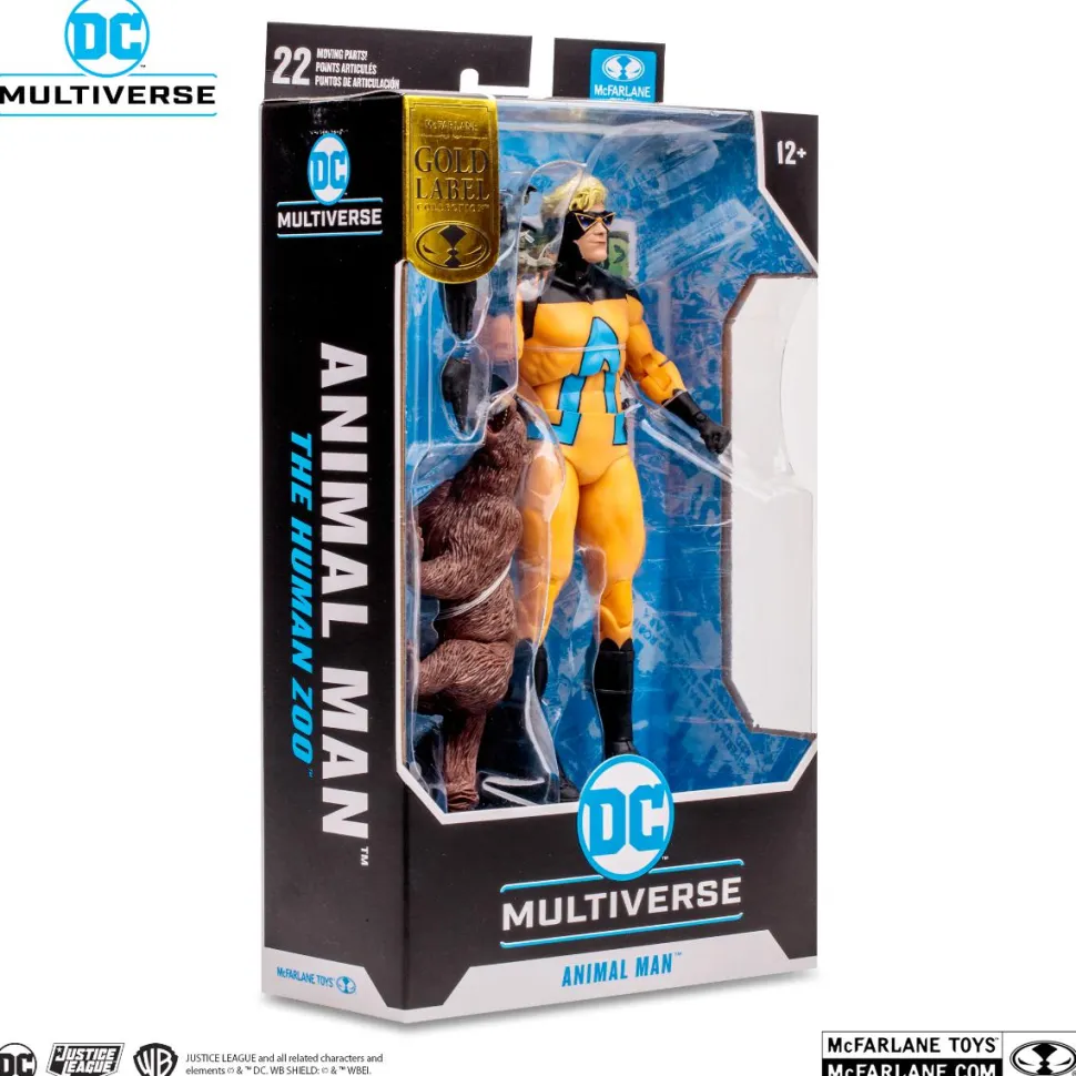 Animal Man - Animal Man (The Human Zoo) DC Multiverse Gold Label 7" Scale Action Figure