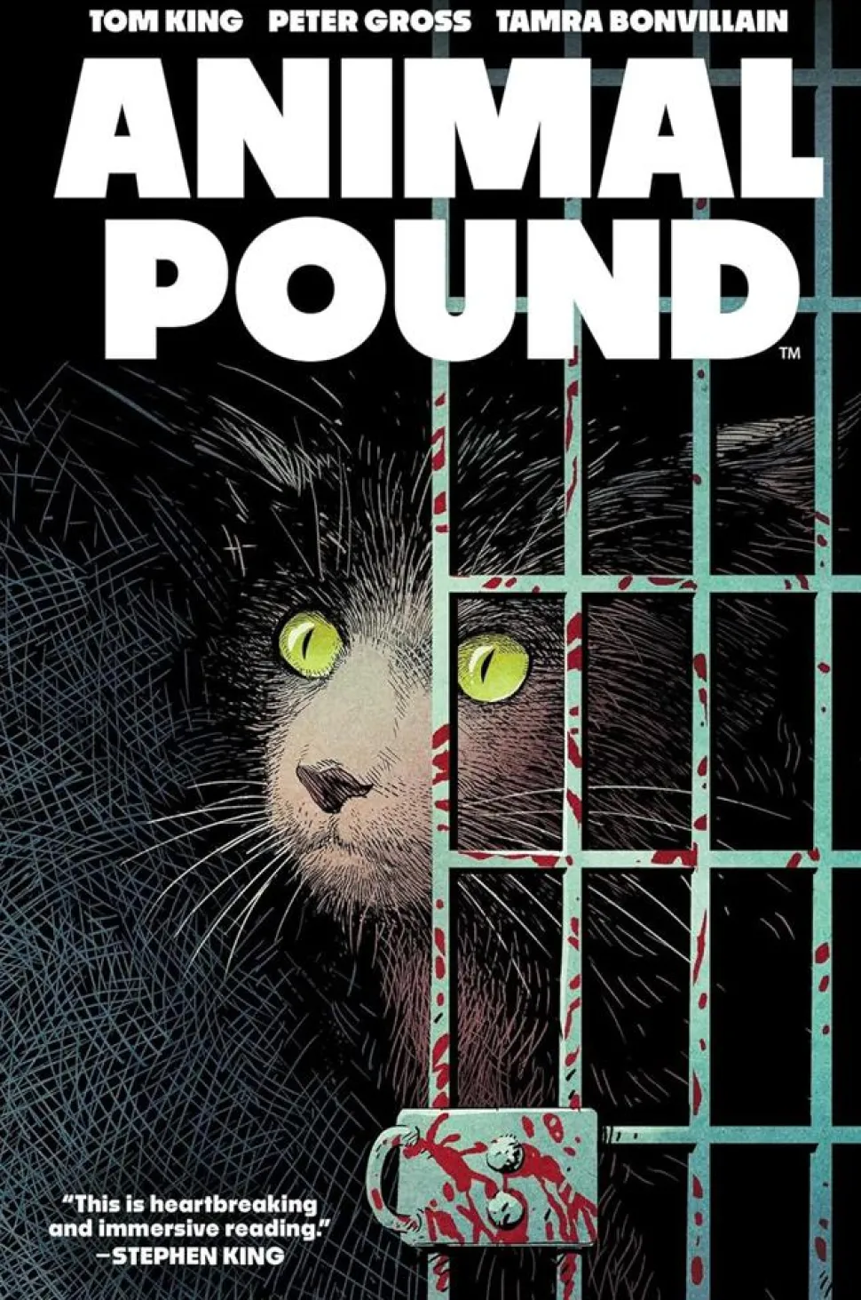 Animal Pound by Tom King Hardcover Book