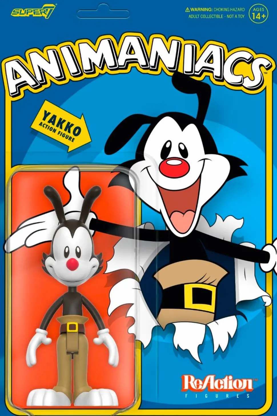 Animaniacs - Yakko ReAction 3.75” Action Figure