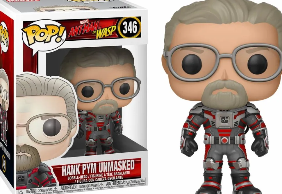Ant-Man and the Wasp - Hank Pym Unmasked Pop! Vinyl Figure