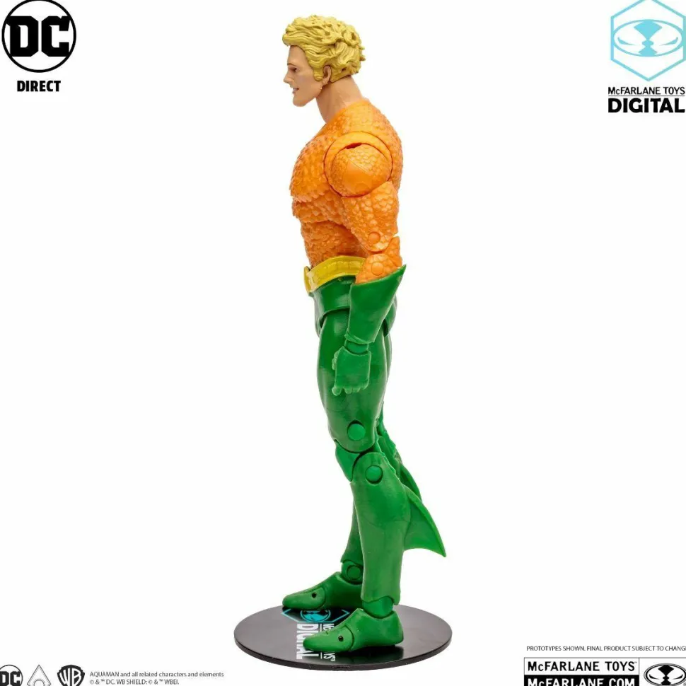 Aquaman - Aquaman (DC Classic) McFarlane Toys Digital 7" Scale Action Figure