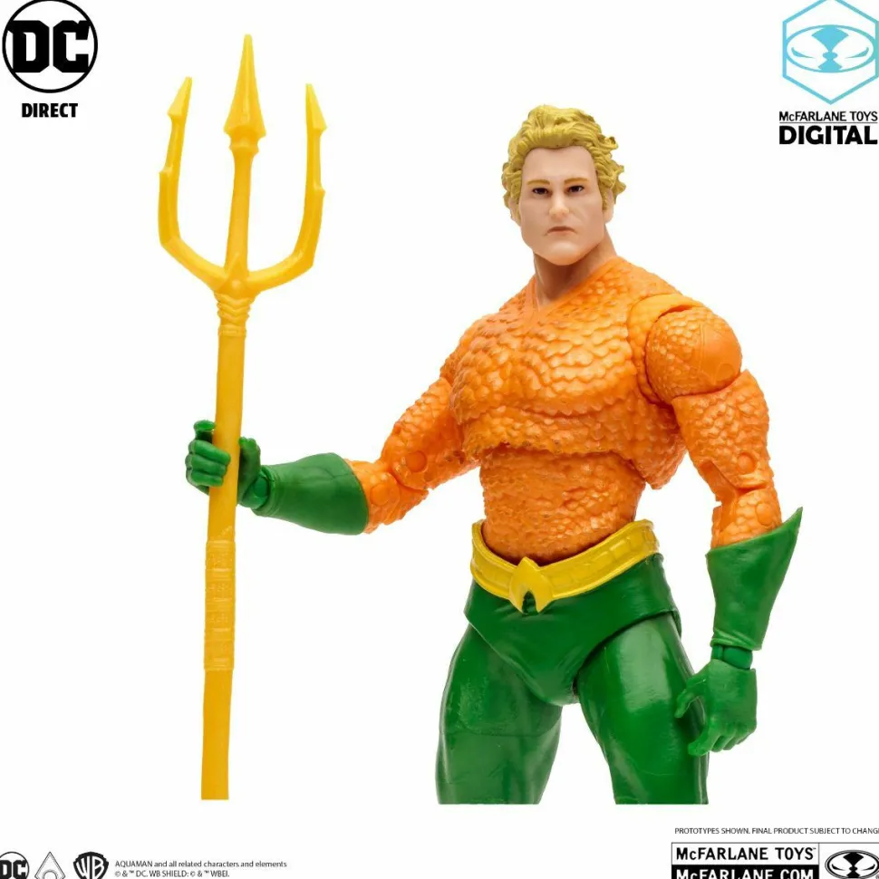 Aquaman - Aquaman (DC Classic) McFarlane Toys Digital 7" Scale Action Figure