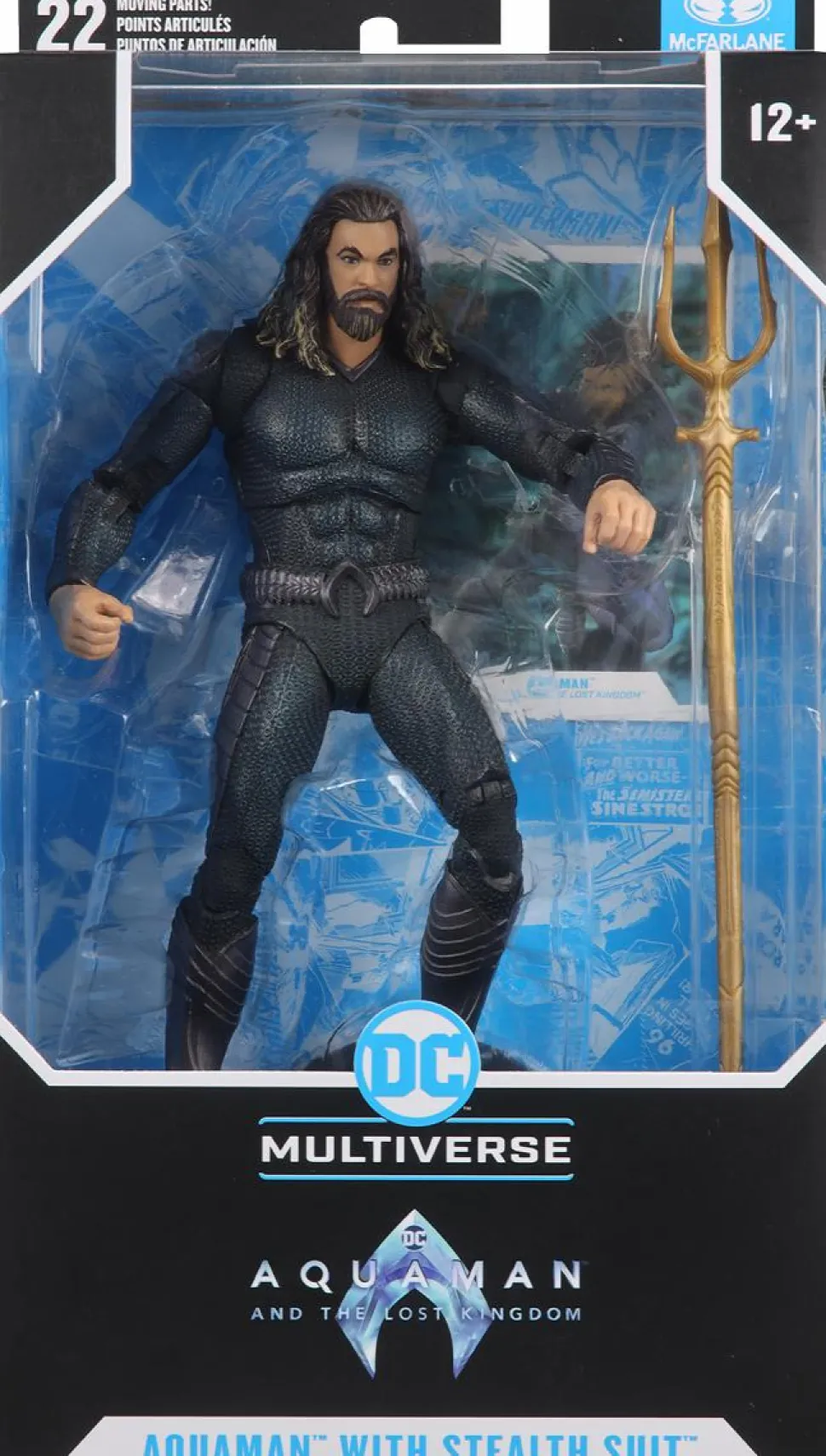 Aquaman and the Lost Kingdom - Aquaman with Stealth Suit DC Multiverse 7" Scale Action Figure