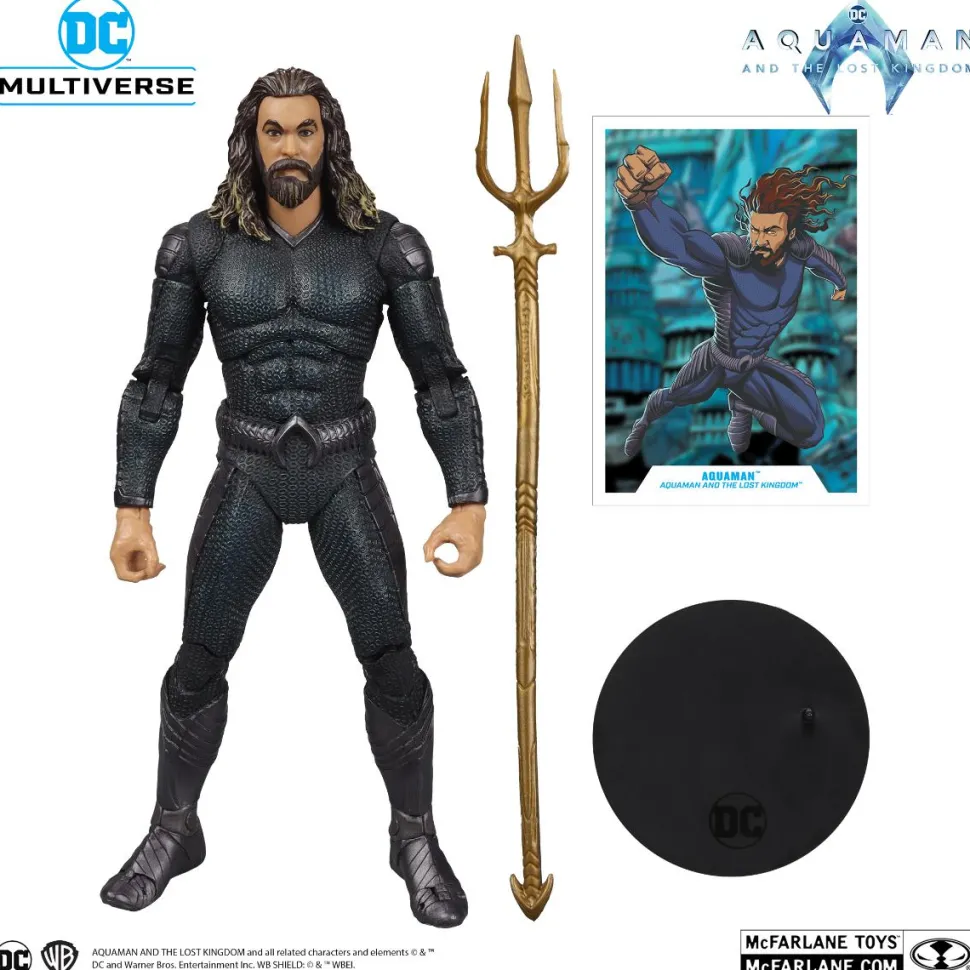 Aquaman and the Lost Kingdom - Aquaman with Stealth Suit DC Multiverse 7" Scale Action Figure