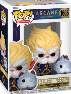 Arcane (2021) - Heimerdinger with Poro Pop! Vinyl Figure