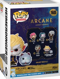 Arcane (2021) - Heimerdinger with Poro Pop! Vinyl Figure