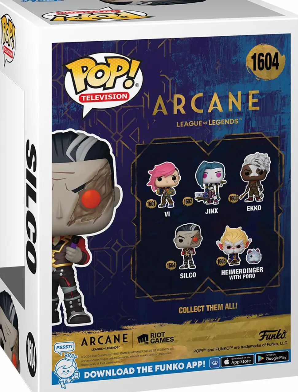 Arcane (2021) - Silco Pop! Vinyl Figure