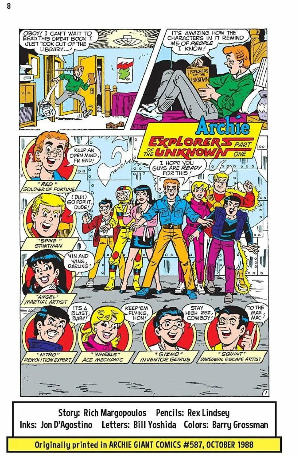 Archie - Archie's Explorers of the Unknown Paperback Book