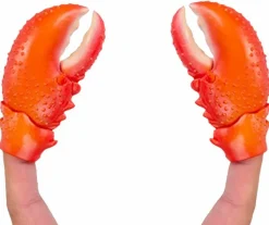 Archie McPhee - Lobster Claw Finger Puppet (Single Unit)
