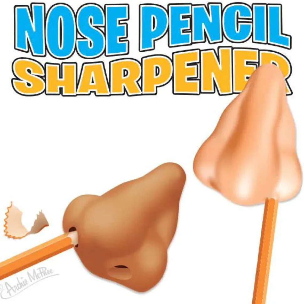 Archie McPhee - Nose Pencil Sharpener (Lucky Dip)